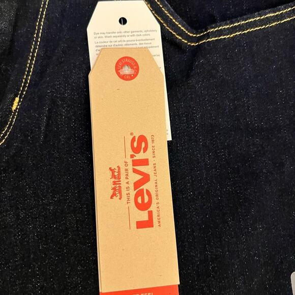 Levi Jeans 815 Curvy Boot Cut size 33 x 32 Blue Denim NWT - Picture 12 of 14